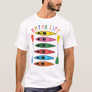 Camiseta Retro Kayak Life