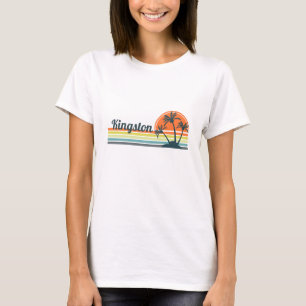 Camiseta Retro Kingston Sunset T-Shirt