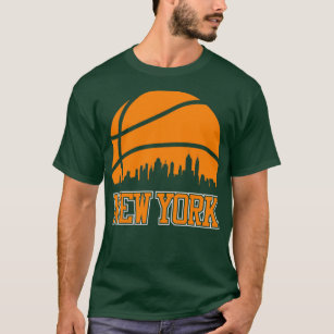 Camiseta Retro Knicks Basketball New York City Skyline