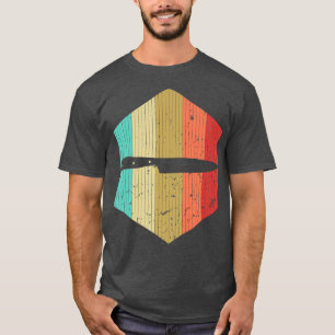 Camiseta Retro Knives Vintage Knives Chef Cocinar Cuchillos