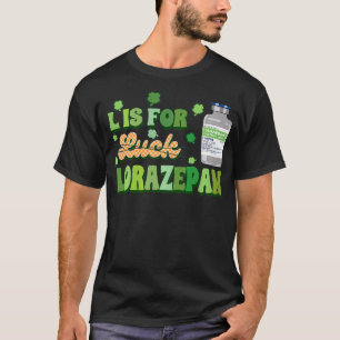 Camiseta Retro L Es Para Lazepam Funny Icu Er Enfermeras Rn