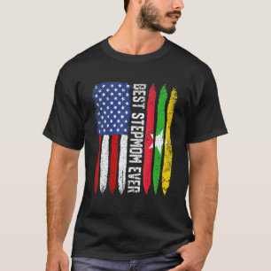 Camiseta Retro la bandera de Birmania mejor madre que nunca