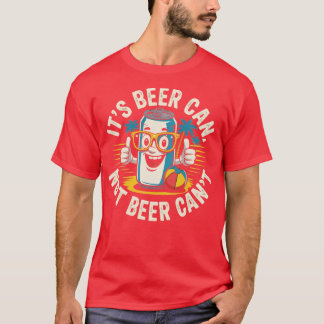 Camiseta Retro: la cerveza no puede ser gracioso Fiesta.
