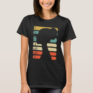 Camiseta Retro La Femme French The Woman Stylish