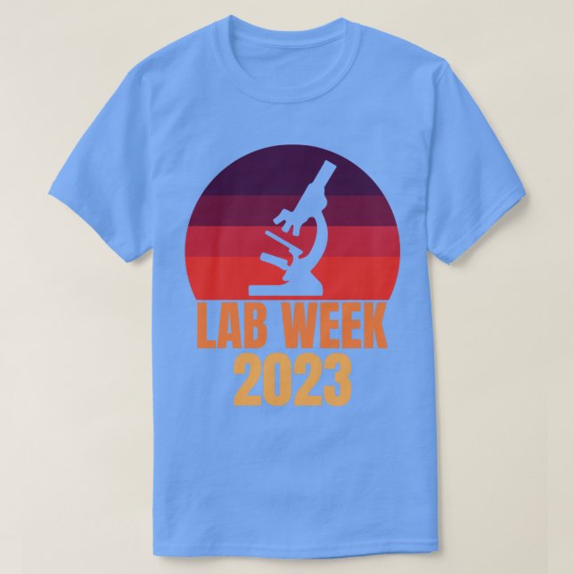 Camiseta Retro Lab Week 2023 (Diseño del anverso)