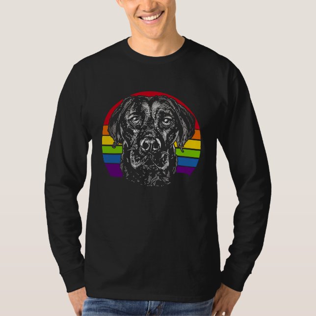 Camiseta Retro Labrador  1 (Anverso)