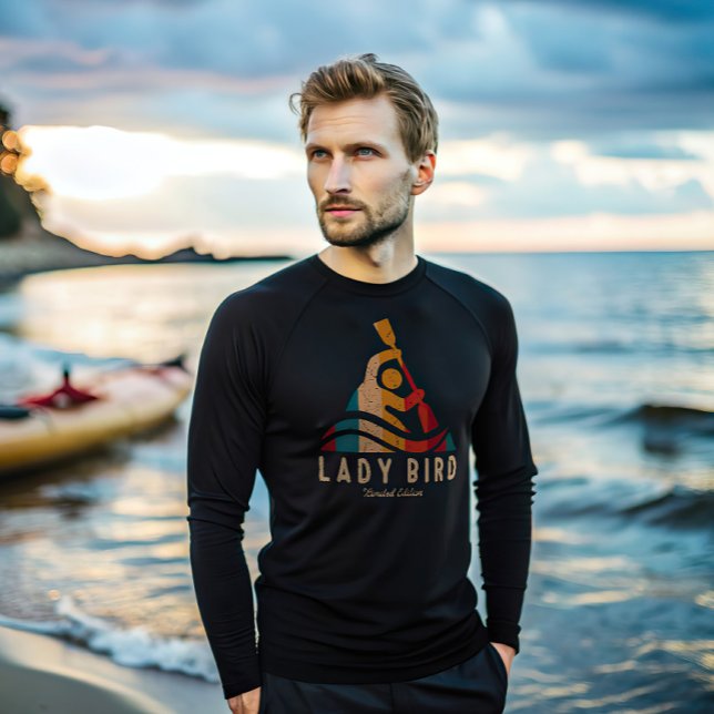 Camiseta Retro Lady Bird Kayak (Subido por el creador)