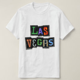 Camiseta Retro Las Vegas Neon