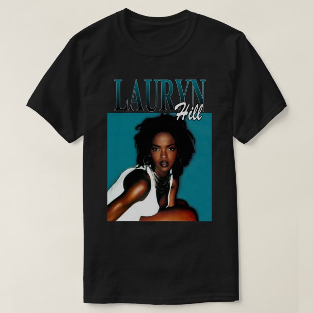 Camiseta Retro Lauryn Hill&x27; fans de Gift Fugee 90s Hip  (Diseño del anverso)