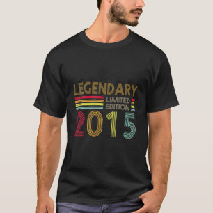 Camiseta Retro Legendario De 7 Años 2015 Editon Limited 7.ª