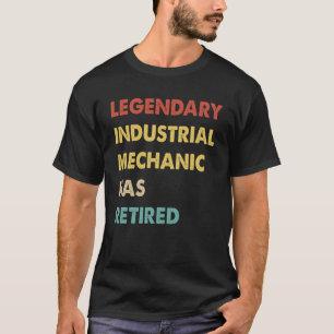 Camiseta Retro Legendario Mecánico Industrial se ha retirad