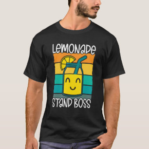 Camiseta Retro Lemonade Stand Jefe Helado Lemones M