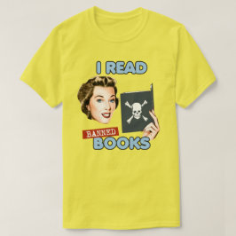 Camiseta Retro Leo libros prohibidos