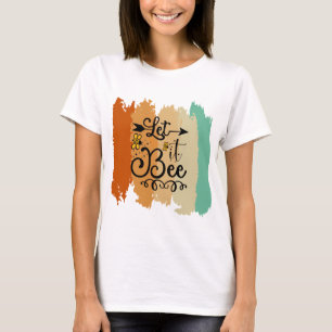Camiseta Retro Let it Bee