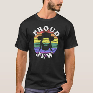 Camiseta Retro LGBT Judío Orgulloso
