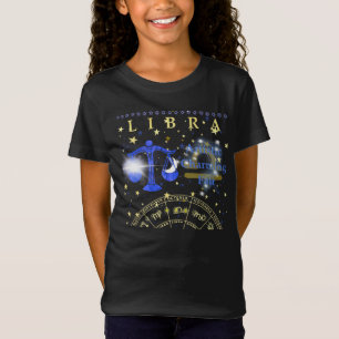 Camiseta Retro Libra Zodiac