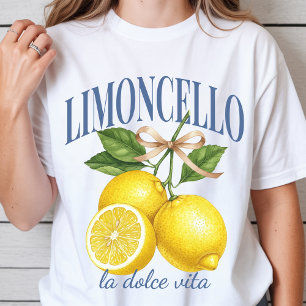 Camiseta Retro Limoncello Limón Verano, Vibracione