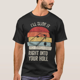 Camiseta Retro Lo Deslizaré Directamente En Tu Agujero