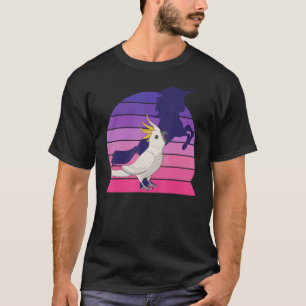 Camiseta Retro loro I Unicornio I Gritando Cockatoo 1