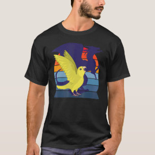 Camiseta Retro Loro I WingwingDragon I Gritando Pa Amarillo