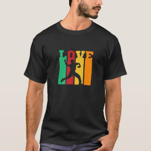 Camiseta Retro Love Béisbol Pitcher Strikeout Béisbol Pla