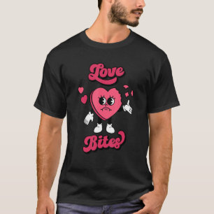 Camiseta Retro Love Bites El día de San Valentín Candy Hipp