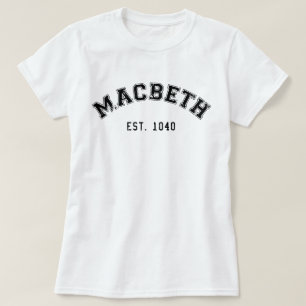 Camiseta Retro Macbeth