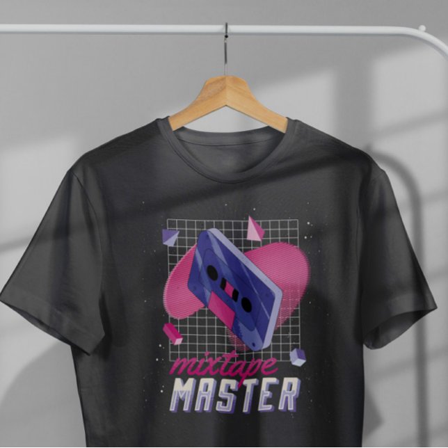 Camiseta Retro maestro de mixtape (Subido por el creador)