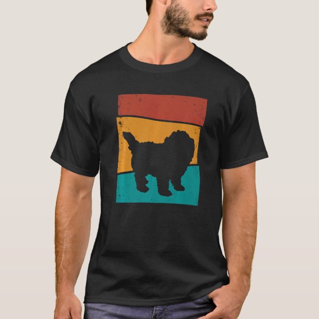 Camiseta Retro Maltipoo Dog (Anverso)