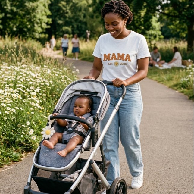 Camiseta Retro Mamá Est 2026 Daisy (Subido por el creador)