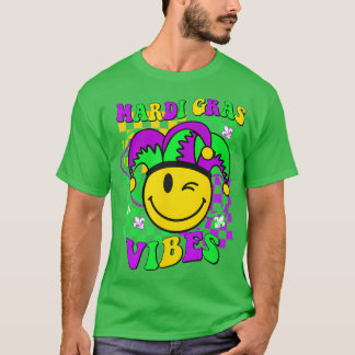 Camiseta Retro Mardi Gras New Orleans Hombres Mujeres Niños
