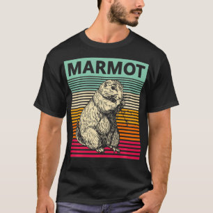 Camiseta Retro Marmot Vintage Marmot