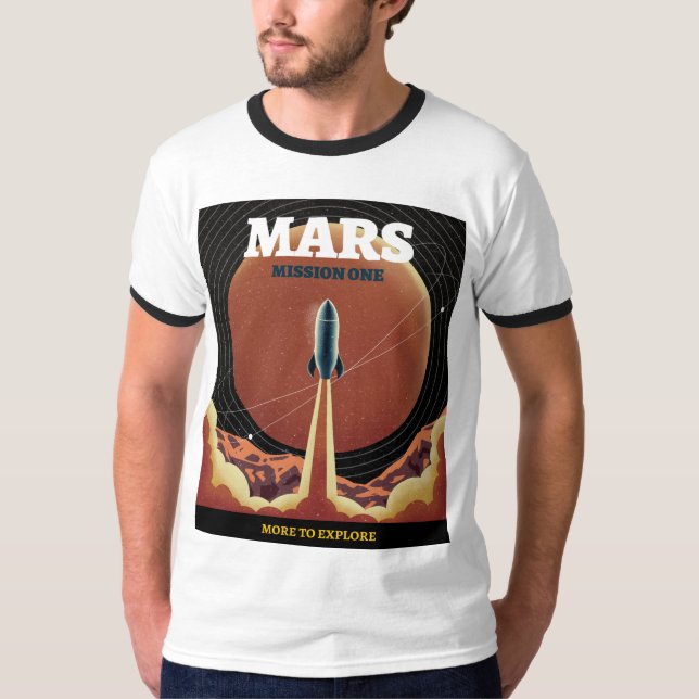 Camiseta Retro Mars (Anverso)
