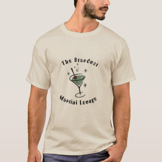 Camiseta Retro Martini Lounge Light