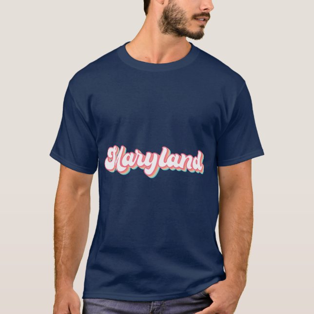 Camiseta Retro Maryland (Anverso)