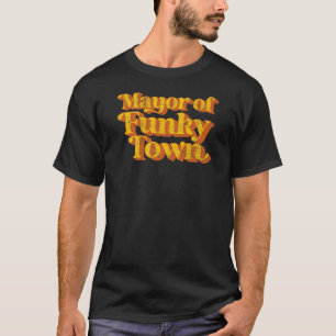 Camiseta Retro Mayor de Funky Town Vintage Disco Part de lo
