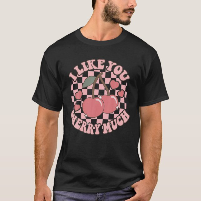 Camiseta Retro Me Gusta Que Cerres Mucho Calor Groovy Valen (Anverso)