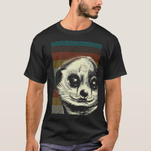 Camiseta Retro Meerkat