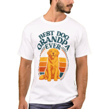 Camiseta Retro Mejor Abuelo Perro de la Historia G