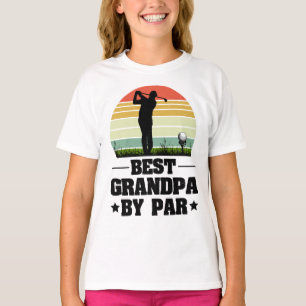 Camiseta Retro Mejor Abuelo Por Par Golf   Día de los abuel