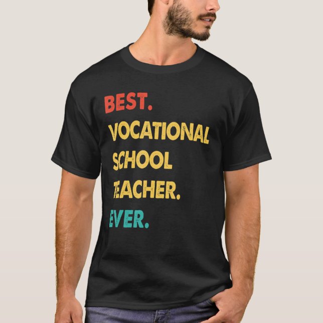 Camiseta Retro Mejor Maestría Profesional (Anverso)