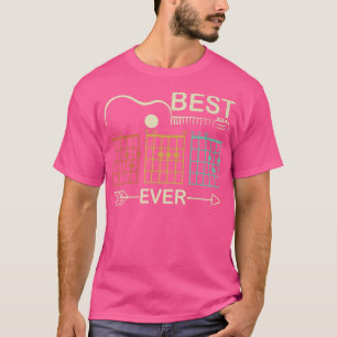 Camiseta Retro Mejor Papá Hasta La Fecha Guitarista De La G
