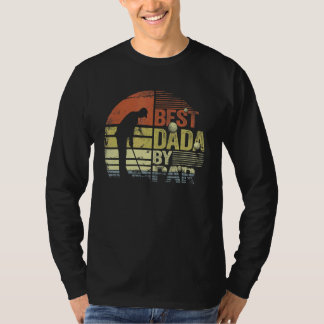 Camiseta Retro Mens Mejor Dada Por Par Golf Player Papa
