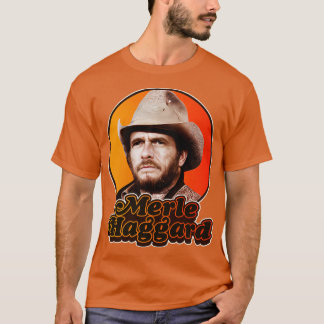 Camiseta Retro Merle HaggardDesign