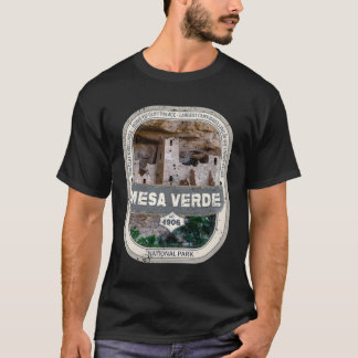 Camiseta Retro Mesa Verde Parque Nacional Colorado Mesa Ve