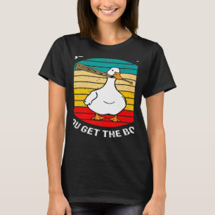 Camiseta Retro Mess Con Honk Obtén La Granja De Pato De Gan