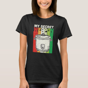 Camiseta Retro mi arma secreta Cocina culinaria Cocina