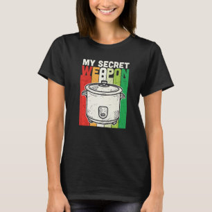 Camiseta Retro mi arma secreta Cocina culinaria Cocina