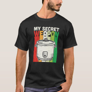 Camiseta Retro mi arma secreta Cocina culinaria Cocina