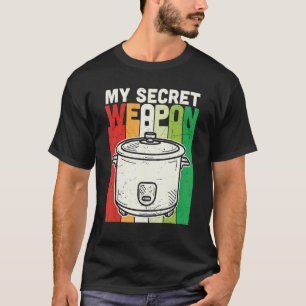 Camiseta Retro mi arma secreta Cocina culinaria Cocina C